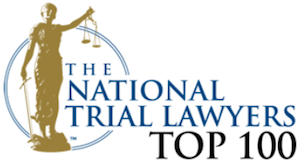 National Trial lawyers badge