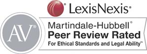 LexisNexis | AV | Martindale-Hubbell | Peer Review Rated For Ethical Standards And Legal Ability