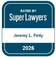 Rated By Super Lawyers | Rising Stars | Jeremy L. Fetty | 2026